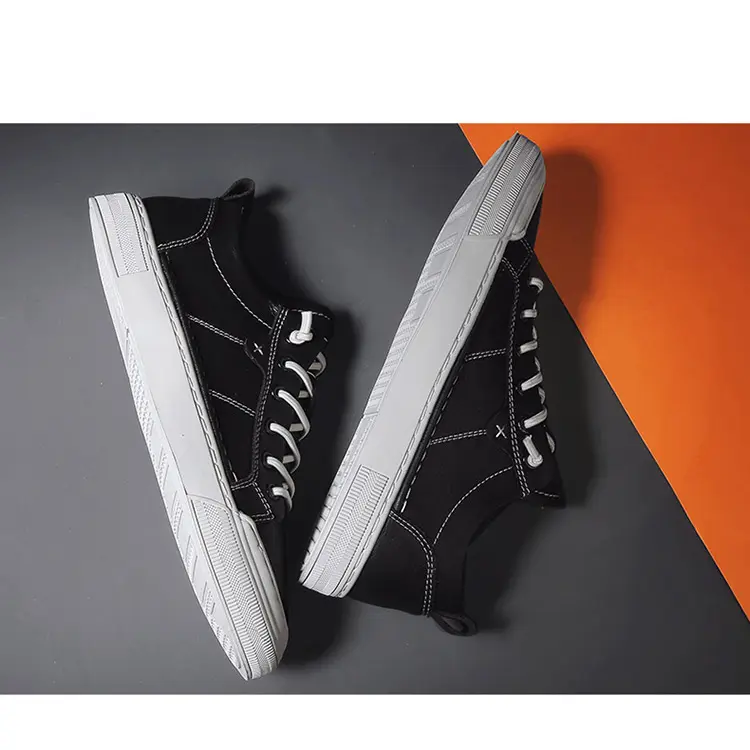 Hot Sale Simple Stylish Young Custom Flat Walking Zapatos Mens Shoes Casual Sport Sneakers